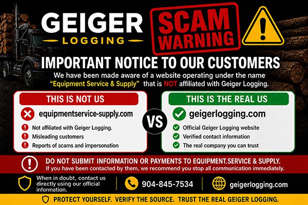 Equipment Service & Supply SCAM Alert