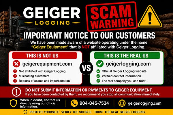 Geiger Equipment Scam Warning